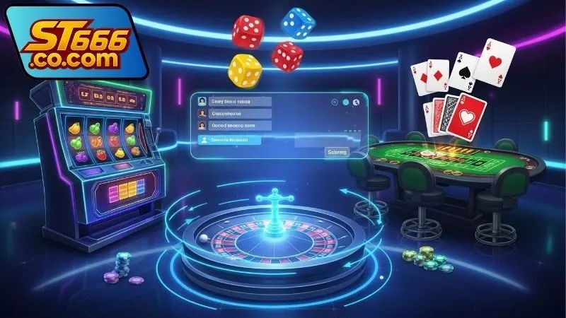 Các trò chơi nổi bật tại casino KUBET